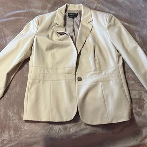 Womens Beige Blazer size 12